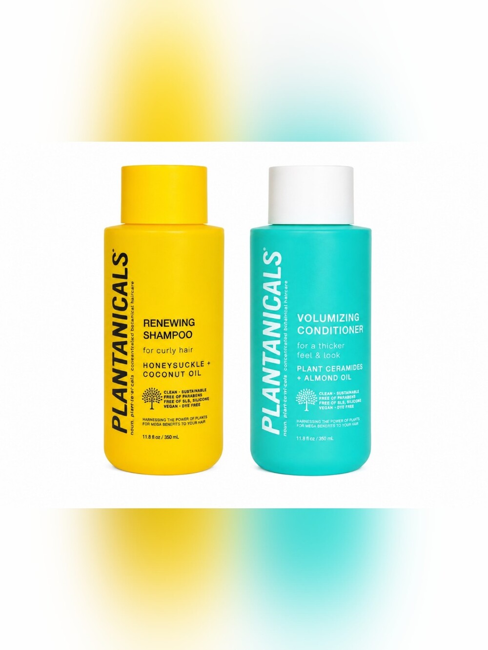 Plantanicals Haircare Duo – Renewing Shampoo & Volumizing Conditioner